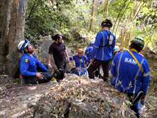 Rescate servicio ordinario en los ríos subterráneos